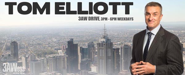 Bill Lang Radio Interview - 3AW with Tom Elliot